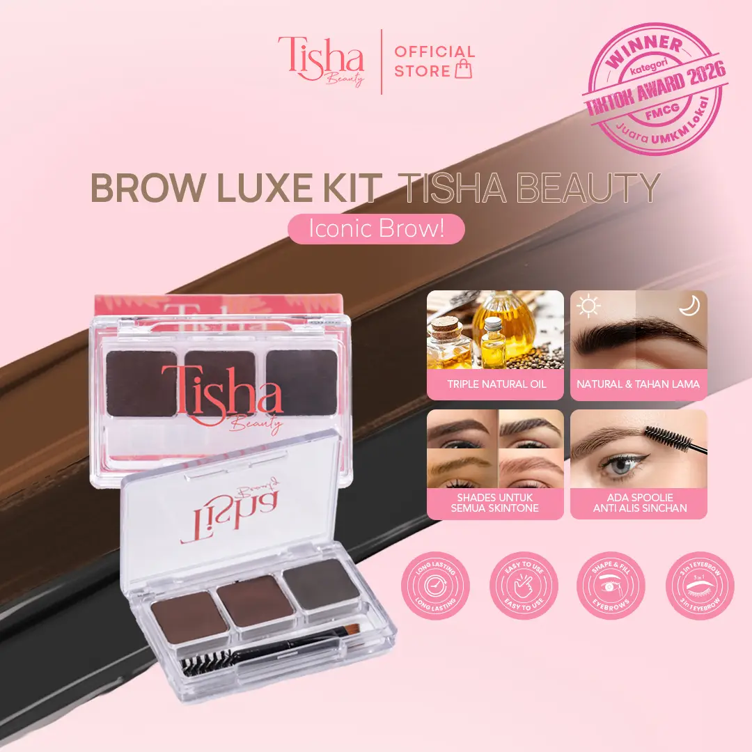 Brow Luxe Kit – Shea Butter & Argan Oil Waterproof 4.2g