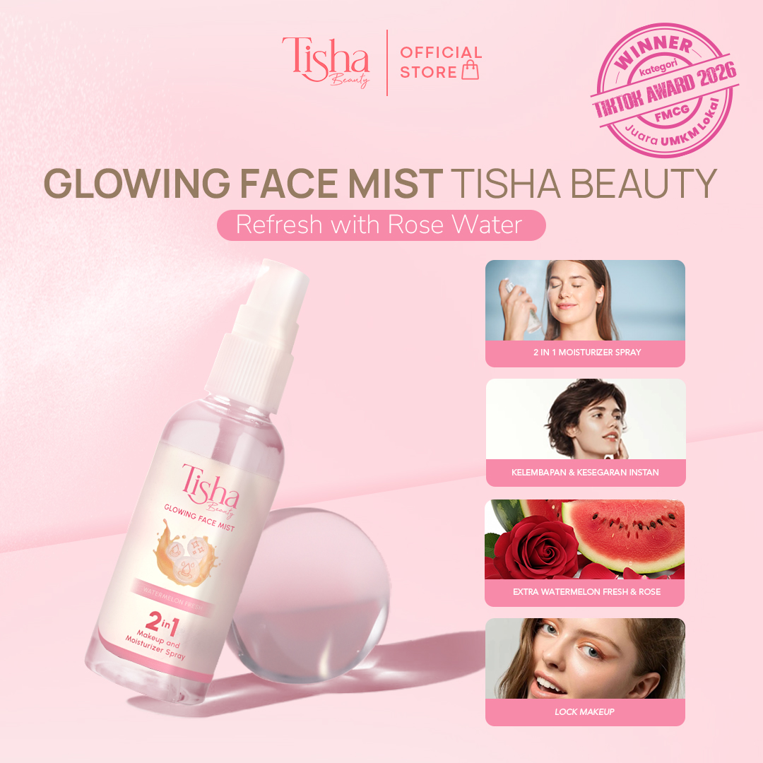 Glowing Face Mist Rose Water – Refresh & Fix Makeup 60ml