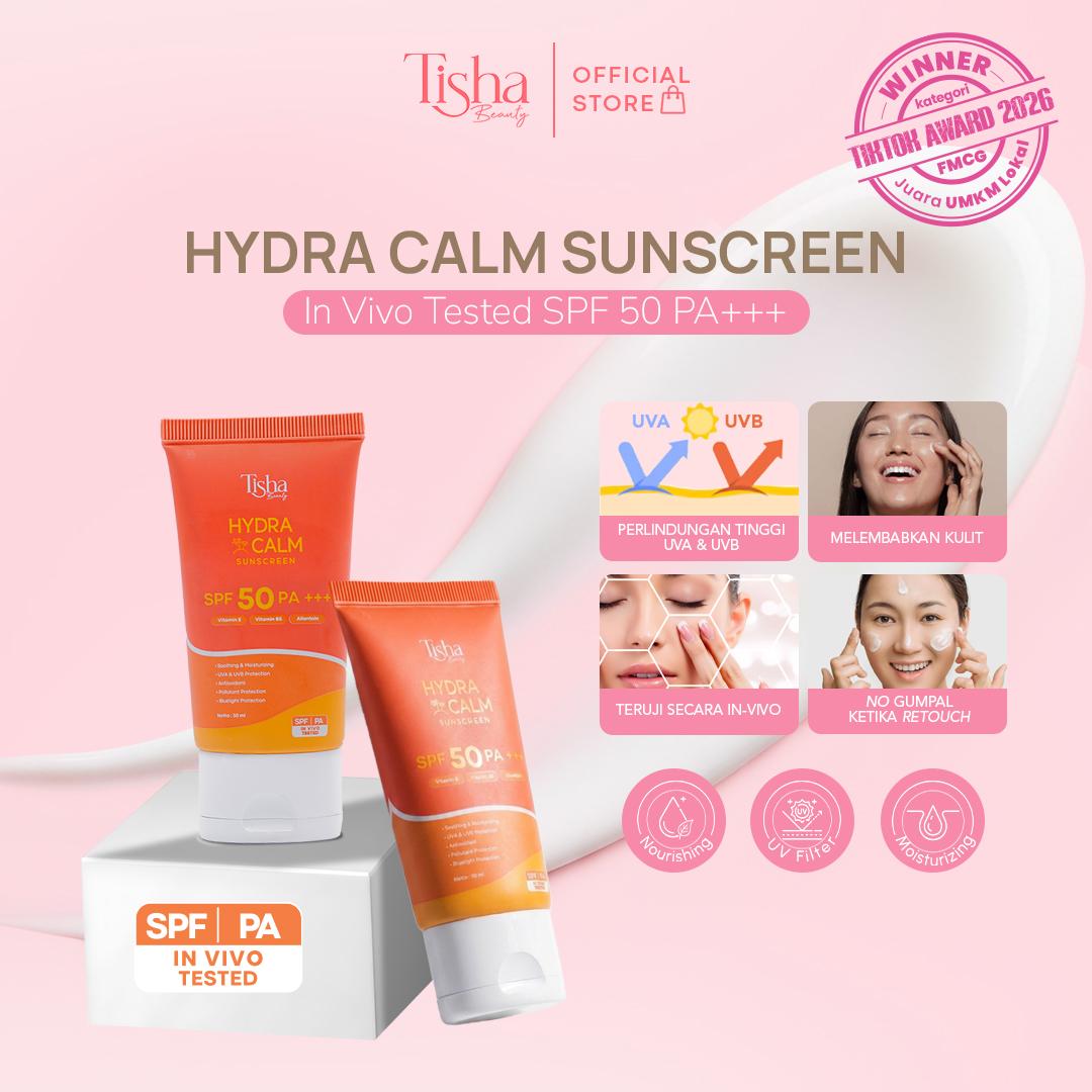 Hydra Calm Sunscreen In Vivo Tested SPF 50 PA+++ 30ml